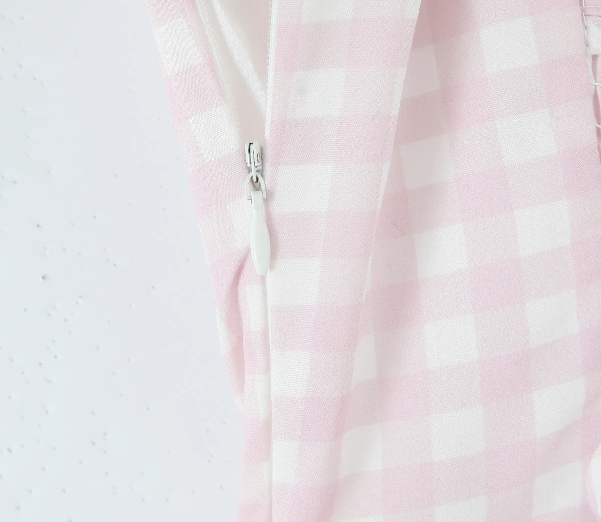 Sorelle Women's plaid A-line corset back flare dress