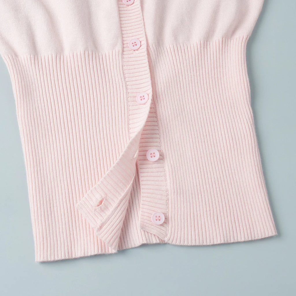 Sorelle Women's fitted button down cardigan shirt