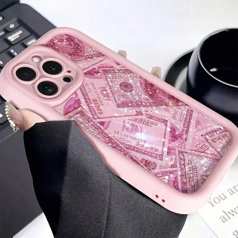 Nexa Y2K sparkle money iPhone case