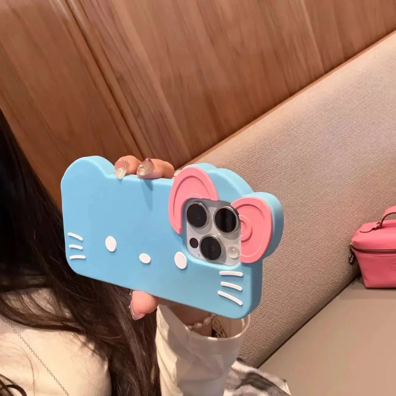 Hello Kitty 3D silicone iPhone case