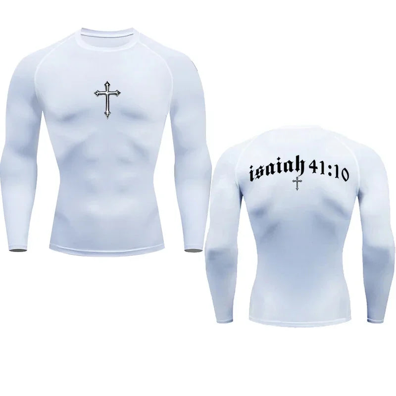 Valor men’s Christian compression workout shirt