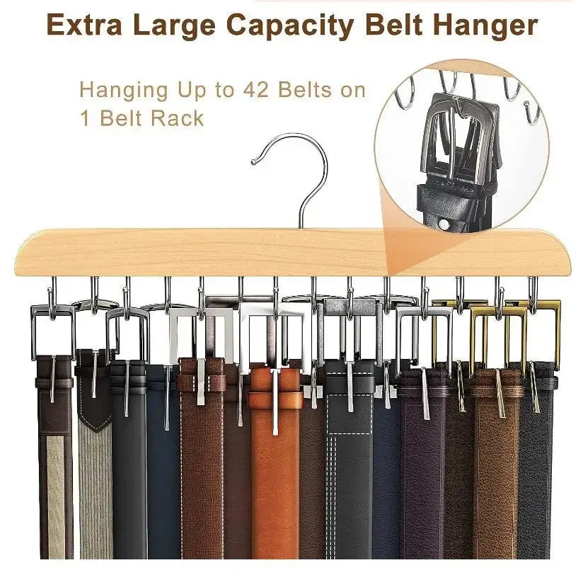 Cassora 2 pack belt rack hangers