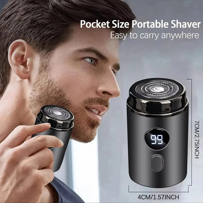 Navo Men's electric portable shaver
