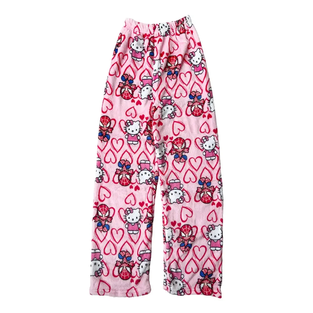 Women's Hello Kitty x Spider-Man ‘s pajama pants