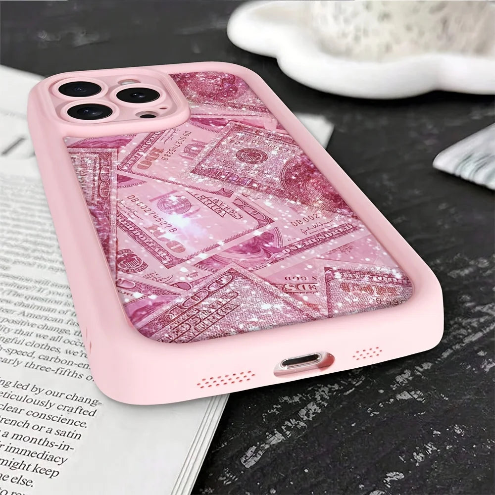 Nexa Y2K sparkle money iPhone case