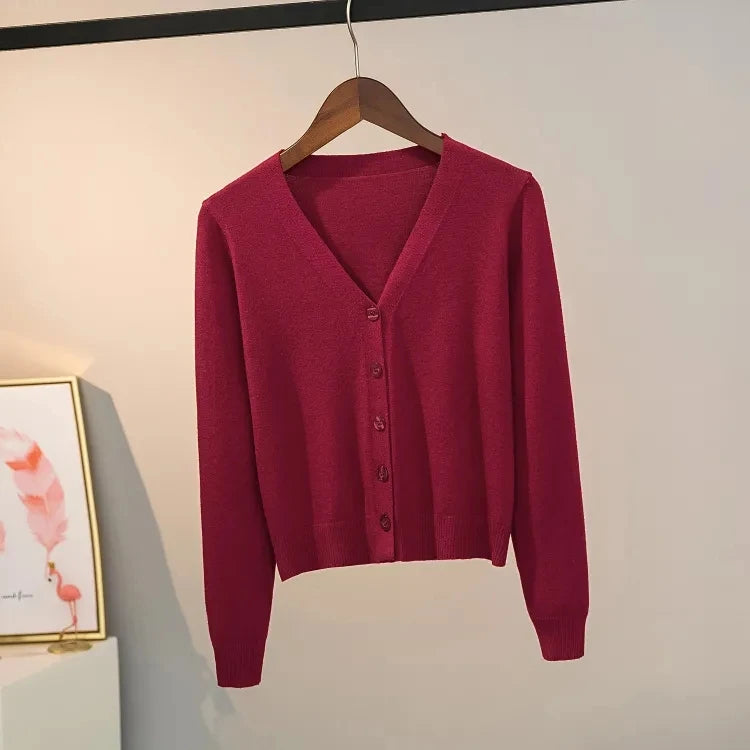 Sorelle Women's light knit cardigan