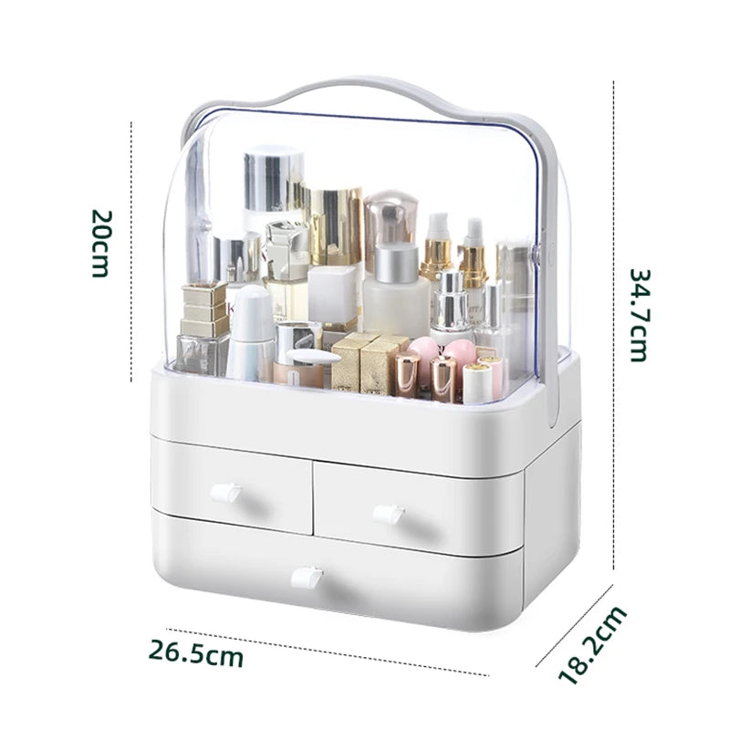 Vyra ultimate skin care x makeup storage organizer