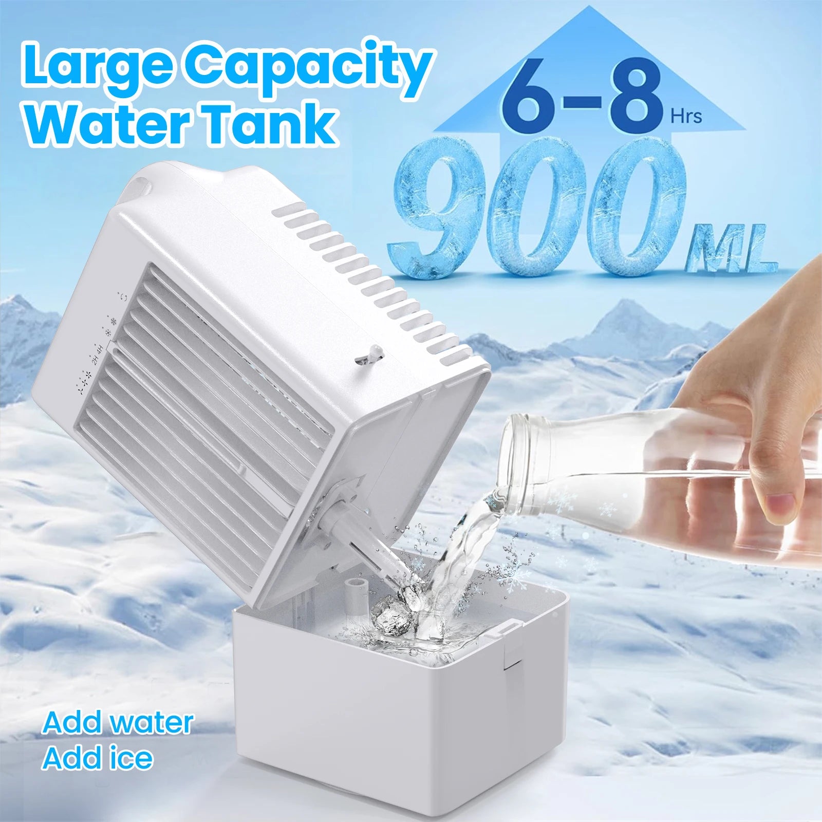 Culina portable electric air conditioner fan