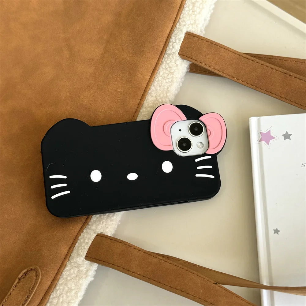 Hello Kitty 3D silicone iPhone case