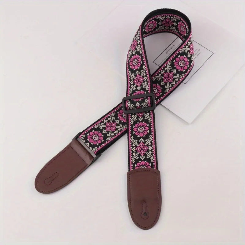 AMPD retro boho guitar strap