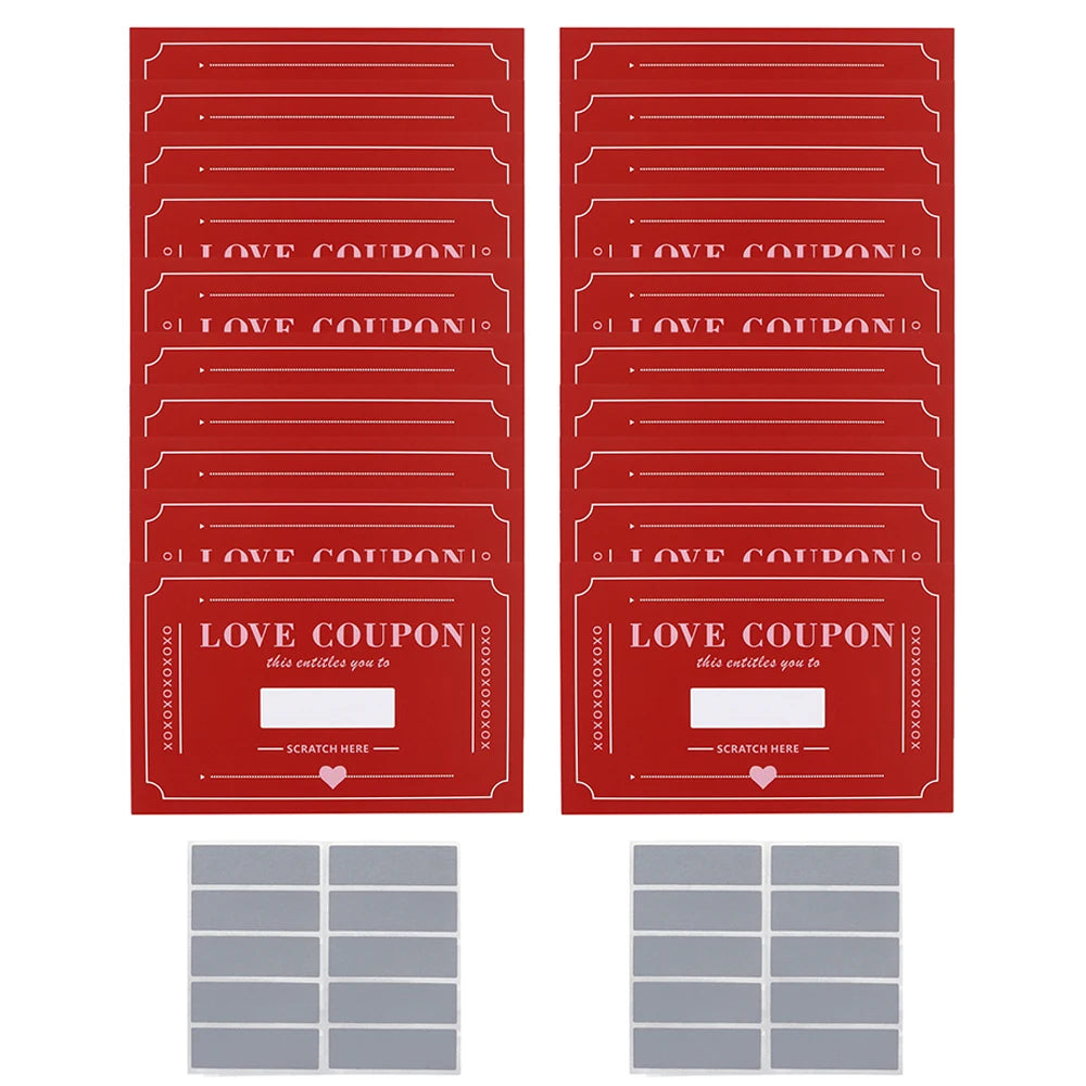 Joyvo 20 Pc love coupon set