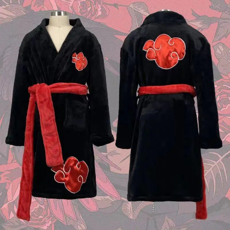 Akatsuki unisex one size plush robe