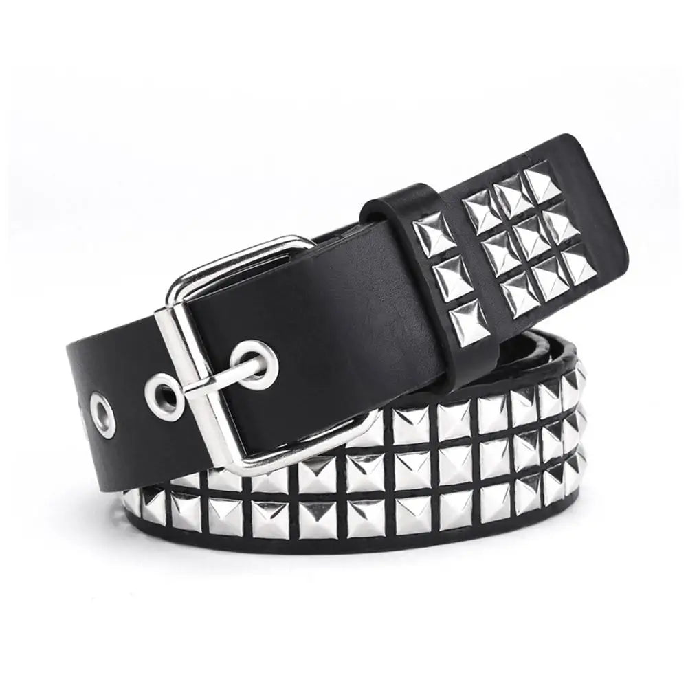 Lomi3 Women's Y2K grunge stud belt