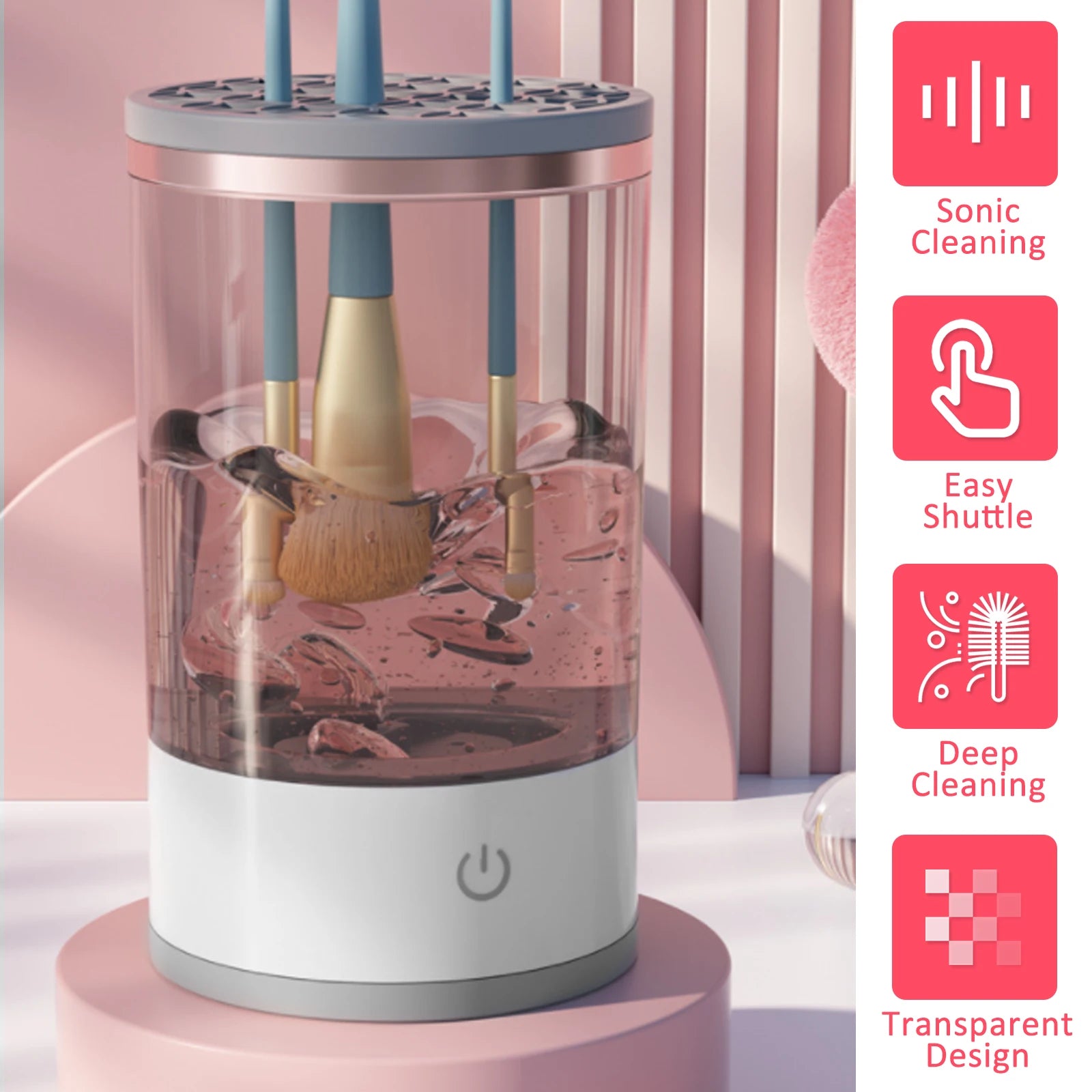 Whirla electric Makeup Brush Cleaner