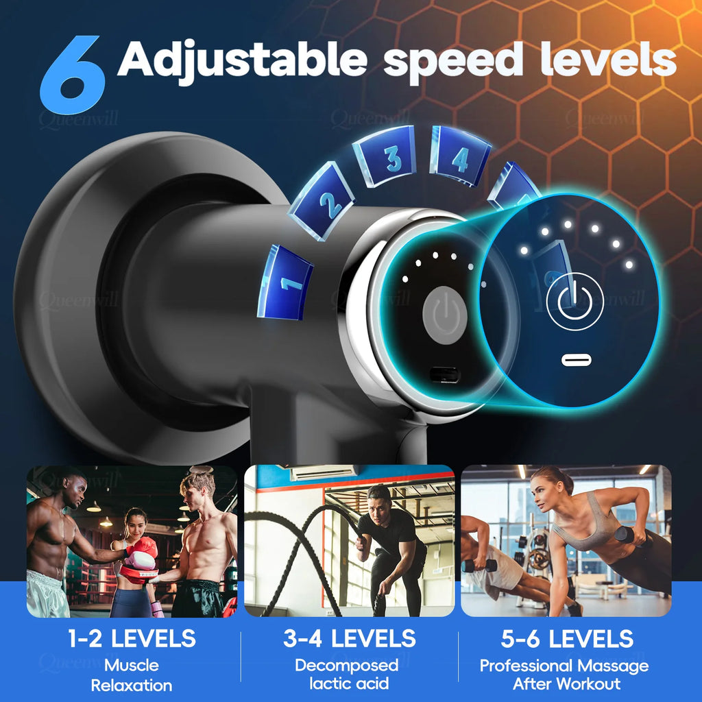 CoreX electric muscle massage gun