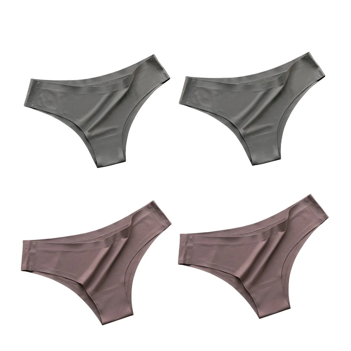 Sorelle Women's 4 Pc solid nylon cheeksters set