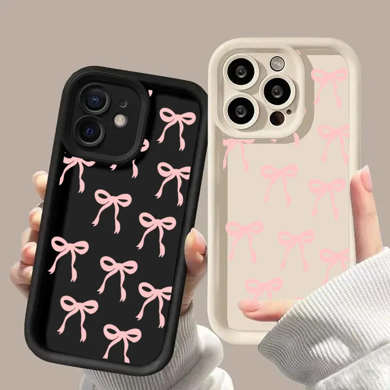 Nexa coquette bow phone case