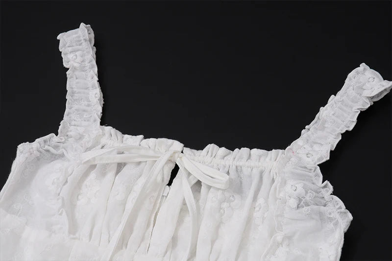 Sorelle Women's coquette smocked sun dress