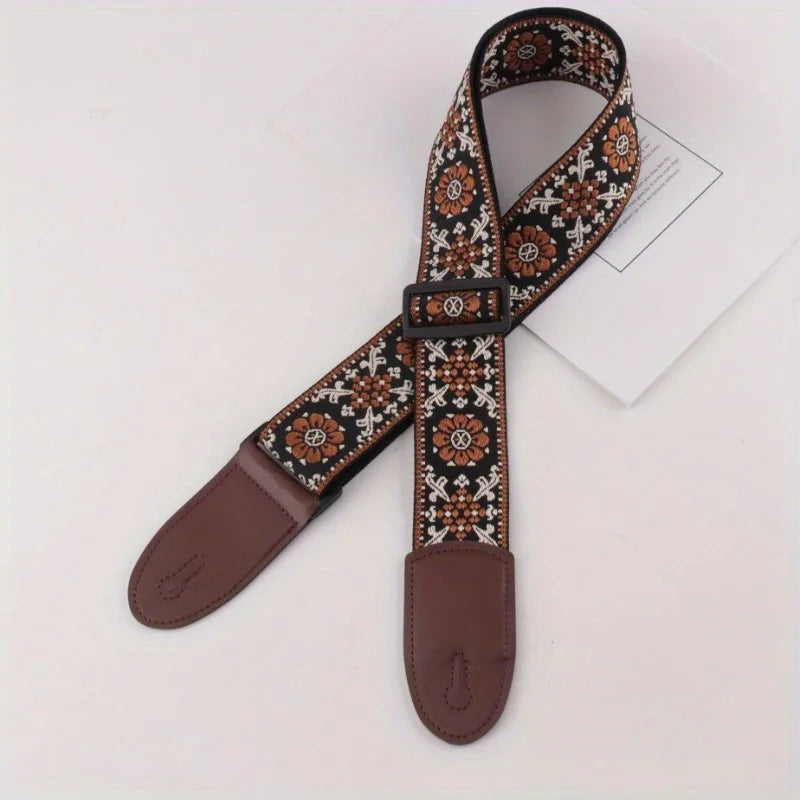 AMPD retro boho guitar strap
