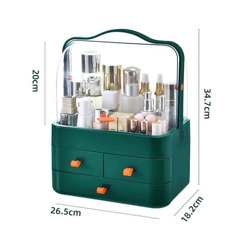 Vyra ultimate skin care x makeup storage organizer