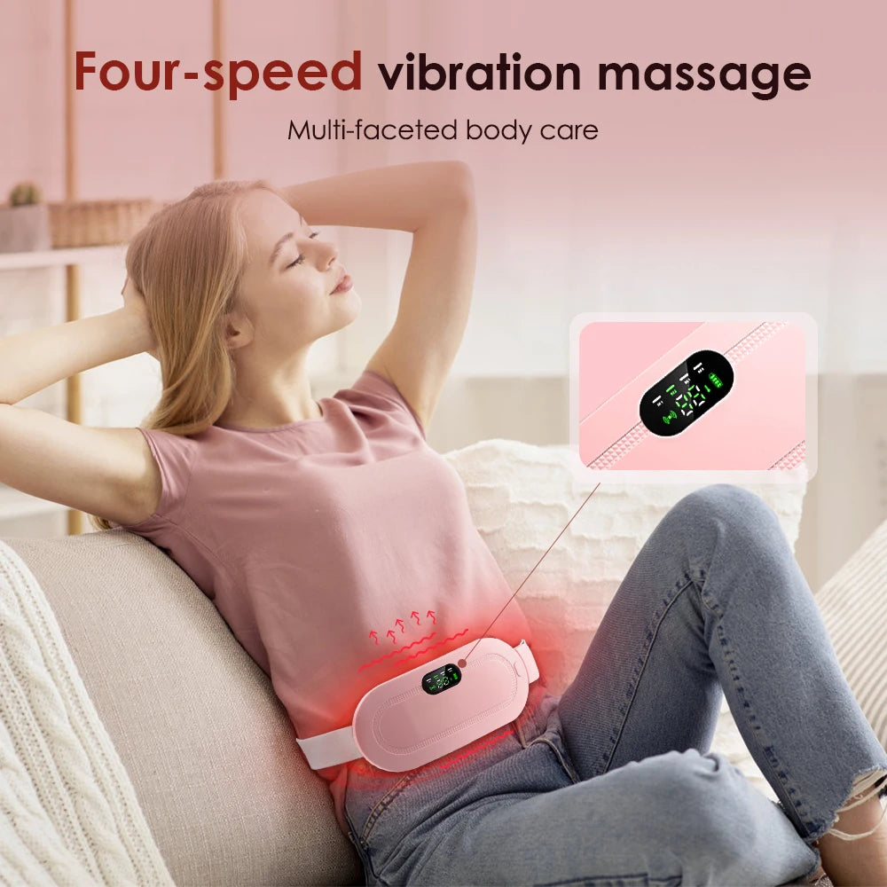 Thryve period massage heating pad belt