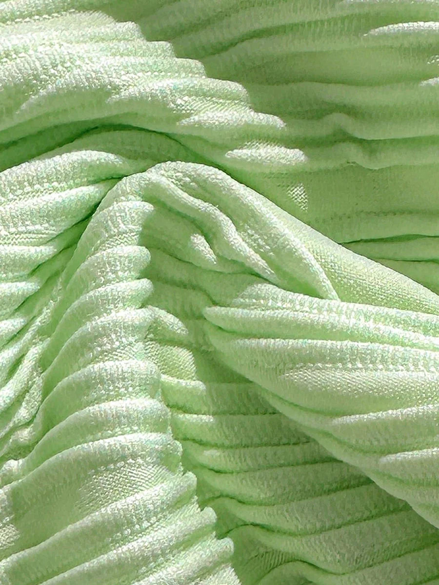 Sonlae Women's 2 Pc strapless wavy swimwear set with seashell trim